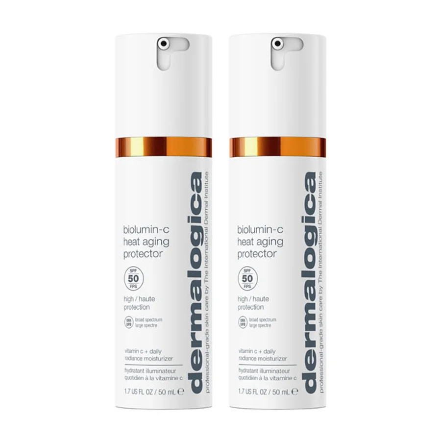 Dermalogica Dermalogica Biolumin-C Heat Ageing Protector SPF50 (2 x 50ml) Duo