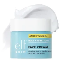 E.L.F E.L.F . Skin Holy Hydration Face Cream Broad Spectrum Spf 30 Sunscreen, 50g