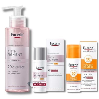 Eucerin Eucerin Cleanser Day Cream & Spf50 Fluid Br/>