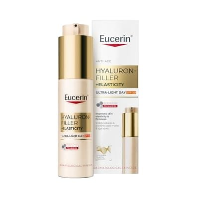 Eucerin Eucerin Hyaluron-Filler + Elasticity Ultra-Light Day Moisturiser Spf 50 50ml