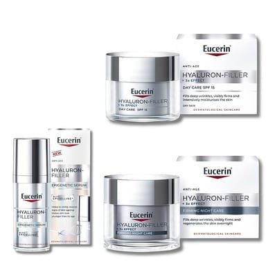 Eucerin Eucerin Spf15 Day Cream, Night Cream & Serum Br/>
