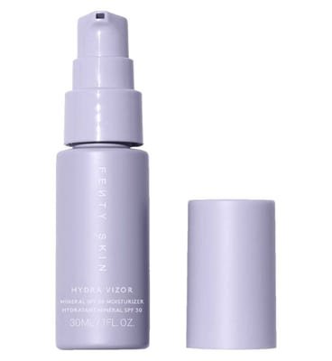 Fenty Skin Fenty Skin Hydra Vizor Mini Broad Spectrum Mineral Spf 30 Sunscreen Moisturizer With Niacinamide + Kalahari Melon 30ml