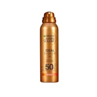 Garnier Garnier Ambre Solaire Ideal Bronze Sun Cream Tanning Mist Spf 50 150ml