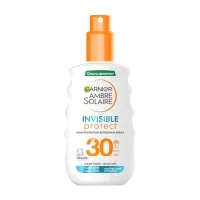 Garnier Garnier Ambre Solaire Invisible Protect Spf 30 Sun Cream Spray 150ml