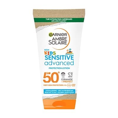 Garnier Garnier Ambre Solaire Kids Sensitive Advanced Sun Cream Travel Mini Spf50+ 50ml