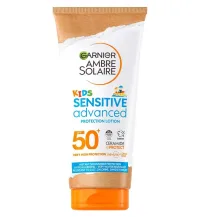 Garnier Garnier Ambre Solaire Spf 50+ Kids Sensitive Advanced Sun Cream 175ml