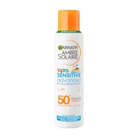 Garnier Garnier Ambre Solaire Spf 50+ Sensitive Advanced Sun Cream Kids Anti-Sand Mist 150ml