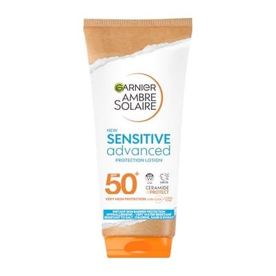 Garnier Garnier Ambre Solaire Spf 50+ Sensitive Advanced Sun Cream Protection175ml