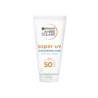 Garnier Garnier Ambre Solaire Spf 50 Super Uv Anti-Age Face Sun Cream 50ml