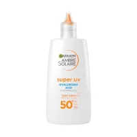 Garnier Garnier Ambre Solaire Spf 50+ Super Uv Face Protection Sun Cream Fluid 40ml