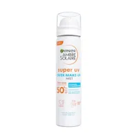 Garnier Garnier Ambre Solaire Super Uv Over Makeup Sun Cream Protection Face Mist Spf50+ 75ml