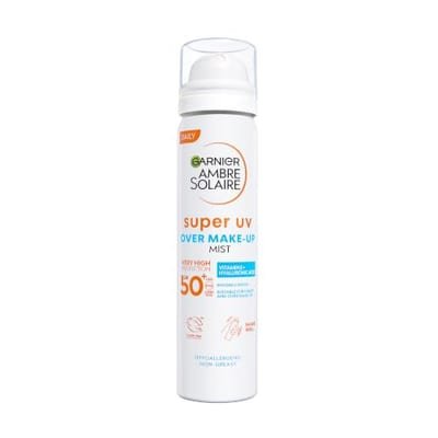 Garnier Garnier Ambre Solaire Super Uv Over Makeup Sun Cream Protection Face Mist Spf50+ 75ml