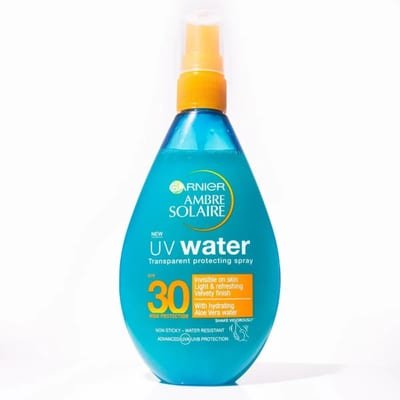 Garnier Ambre Solaire UV Water Sun Cream Spray SPF30 150ml