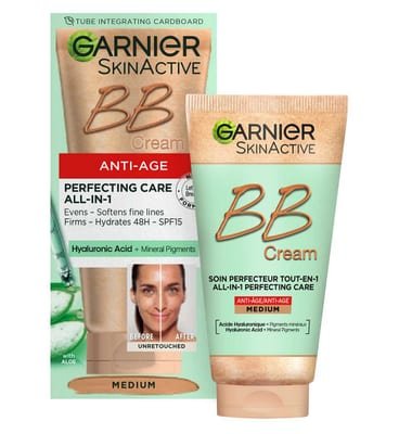 Garnier Garnier Anti-Age Bb Cream Spf15 Medium Shade 50ml