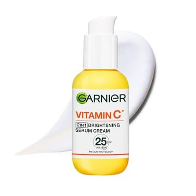 Garnier Garnier Skinactive Vitamin C 2In1 Brightening Serum Cream Spf 25, 50ml