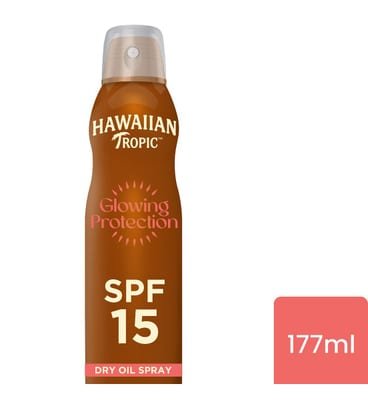 Hawaiian Tropic Hawaiian Tropic Glowing Protection Sunscreen Spray Spf 15 177ml