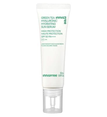 Innisfree Innisfree Green Tea Hyaluronic Hydrating Sun Serum Spf50 50ml