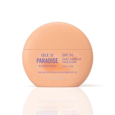 Isle of Paradise Isle Of Paradise Sunscreen Spf 50 Daily Defence Face Fluid 1.69 Fl. Oz/50 Ml Bottle
