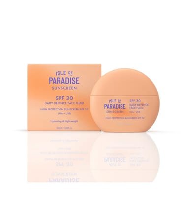 Isle of Paradise Isle Of Paradise Sunscreen Spf30 Daily Defence Face Fluid 1.69 Fl. Oz/50 Ml Bottle