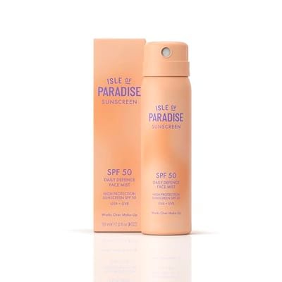 Isle of Paradise Isle Of Paradise Sunscreen Spf50 Daily Defense Face Mist 59ml
