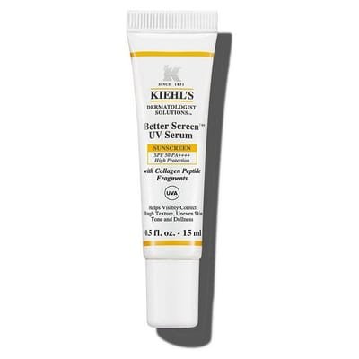 Kiehls Kiehl's Better Screen Uv Serum Spf50 15ml, Lightweight Sunscreen With Collagen Peptide Fragments