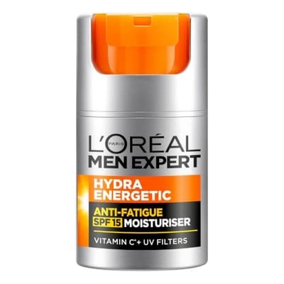 L'Oreal Men Expert L'Oreal Men Expert L'oréal Men Expert Hydra Energetic Anti-Fatigue Moisturiser, With Spf 15 For 50ml