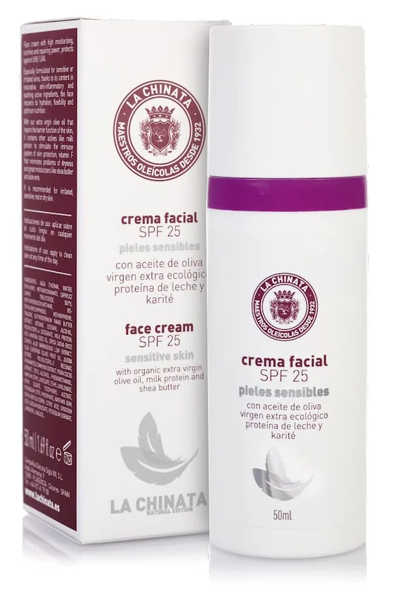 La Chinata La Chinata Face Cream for extra sensitive skin SPF25 50ml