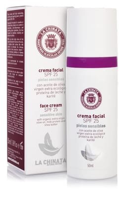 La Chinata La Chinata Face Cream for extra sensitive skin SPF25 50ml