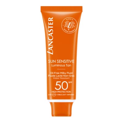 Lancaster Lancaster Sun Sensitive Luminous Tan Oil Free Milky Fluid SPF50 50ml