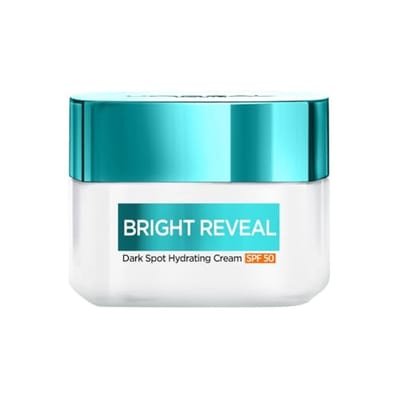 Loreal L'Oreal Paris Bright Reveal Dark Spot Hydrating Cream Spf 50 Niacinamide 50ml