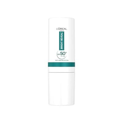 Loreal L'Oreal Paris Bright Reveal Spf50+ Melastick - Spf Stick For Use Of Face, Lips & Eye, Effective Over Make-Up, 9g