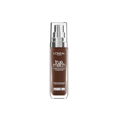 Loreal L'Oreal Paris Foundation True Match Liquid 12N Ebony With Hyaluronic Acid & Spf 16 30ml