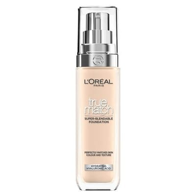 Loreal L'Oreal Paris Foundation True Match Liquid 4.5N Beige, Hyaluronic Acid & Spf 16 30ml
