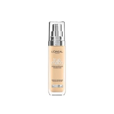 Loreal L'Oreal Paris Foundation, True Match With Hyaluronic Acid And Spf 16, 2W, 30ml