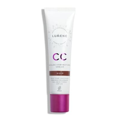 Lumene Lumene Cc Colour Correcting Cream Spf20 With Hyaluronic Acid 30Ml Deep