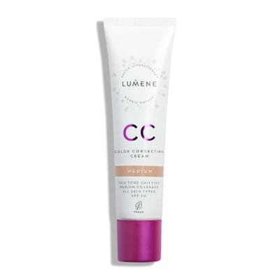 Lumene Lumene Cc Colour Correcting Cream Spf20 With Hyaluronic Acid 30Ml Medium