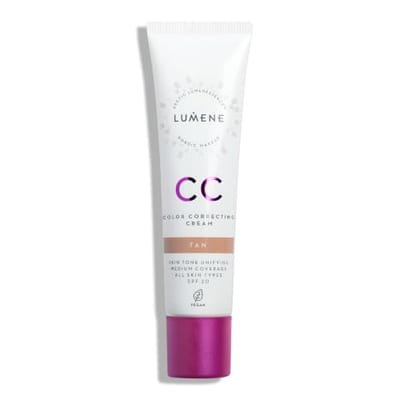 Lumene Lumene Cc Colour Correcting Cream Spf20 With Hyaluronic Acid 30Ml Tan
