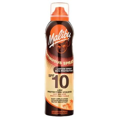 Malibu Malibu Continuous Dry Oil Spray - 175ml SPF10