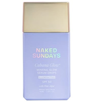 Naked Sundays Naked Sundays Cabanaglow Mineral Glow Drops Spf 50 Sunscreen In Illuminating 40ml
