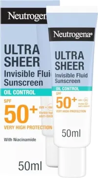 Neutrogena Neutrogena Ultra Sheer Invisible Fluid Sunscreen Oil Control Spf50+ 50ml