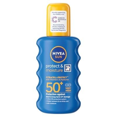 Nivea Sun Nivea Sun Protect & Moisture Sun Spray SPF 50+ (