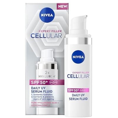 Nivea Nivea Cellular Expert Filler Daily Uv Face Serum Fluid Spf50+ 30ml