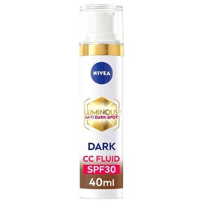 Nivea Nivea Luminous630 Cc Face Fluid 3In1 Dark Spf30 40ml