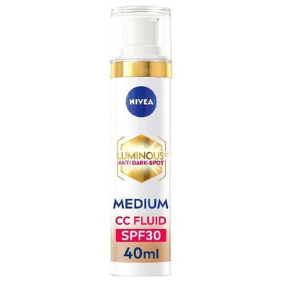Nivea Nivea Luminous630 Cc Face Fluid 3In1 Medium Spf30 40ml