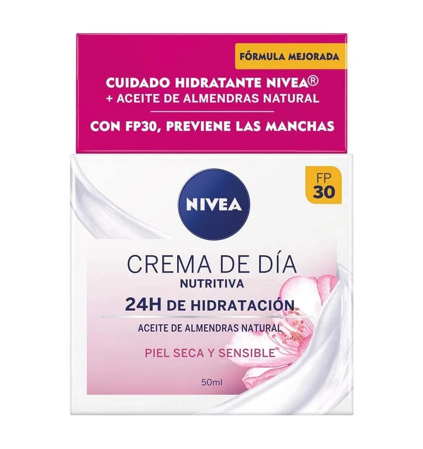 Nivea Nivea Nourishing 24h Hydration Day Cream SPF30 50ml