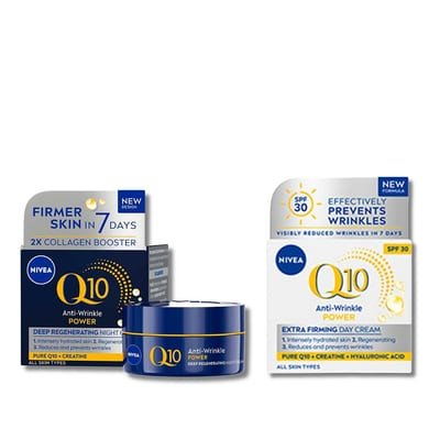 Nivea Nivea Q10 Spf30 Day Cream & Night Bundle