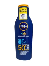Nivea Nivea Sun Kids Protect & Care Cream Lotion Spf 50+200 ml, 200ml