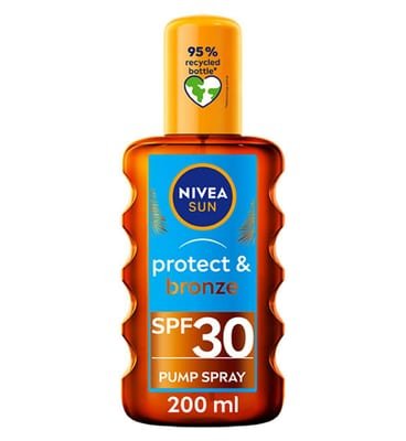 Nivea Nivea Sun Protect & Bronze Oil Spray Spf30200 ml, 200ml