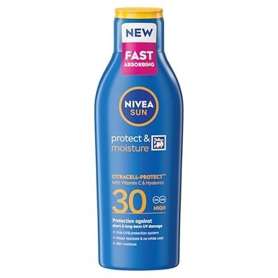 Nivea Nivea Sun Protect & Moisture Cream Lotion Spf30200 ml, 200ml