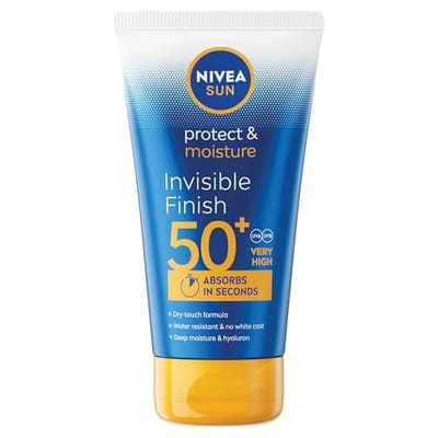 Nivea Nivea Sun Protect & Moisture Invisible Finish Cream Lotion Spf50+ 150ml